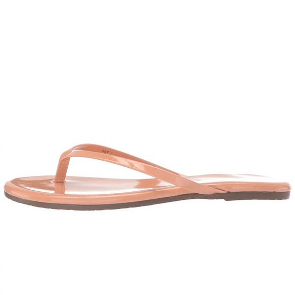 NEW TKEES foundations gloss sandal in nude beach - Picture 3 of 7